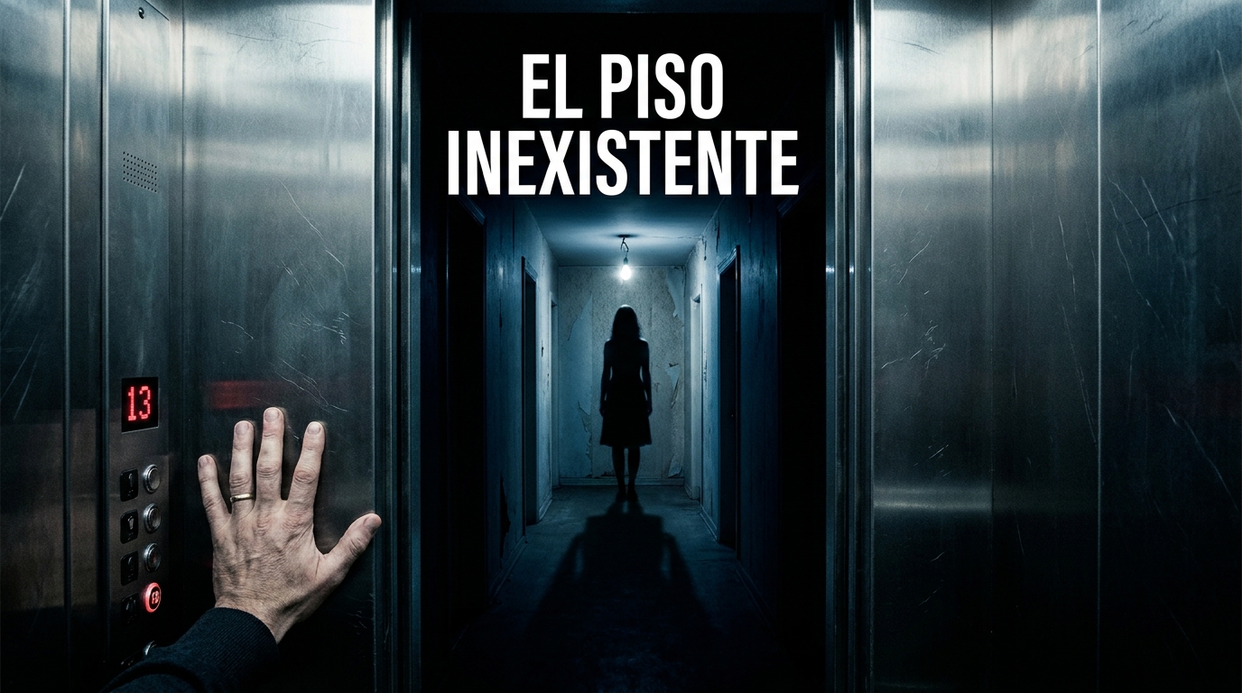 Se subió al ascensor de su edificio y el panel marcó un piso que no debería existir.