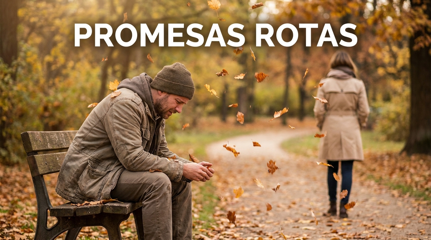Esperó su regreso en la misma banca por años, pero el destino ya tenía otros planes.