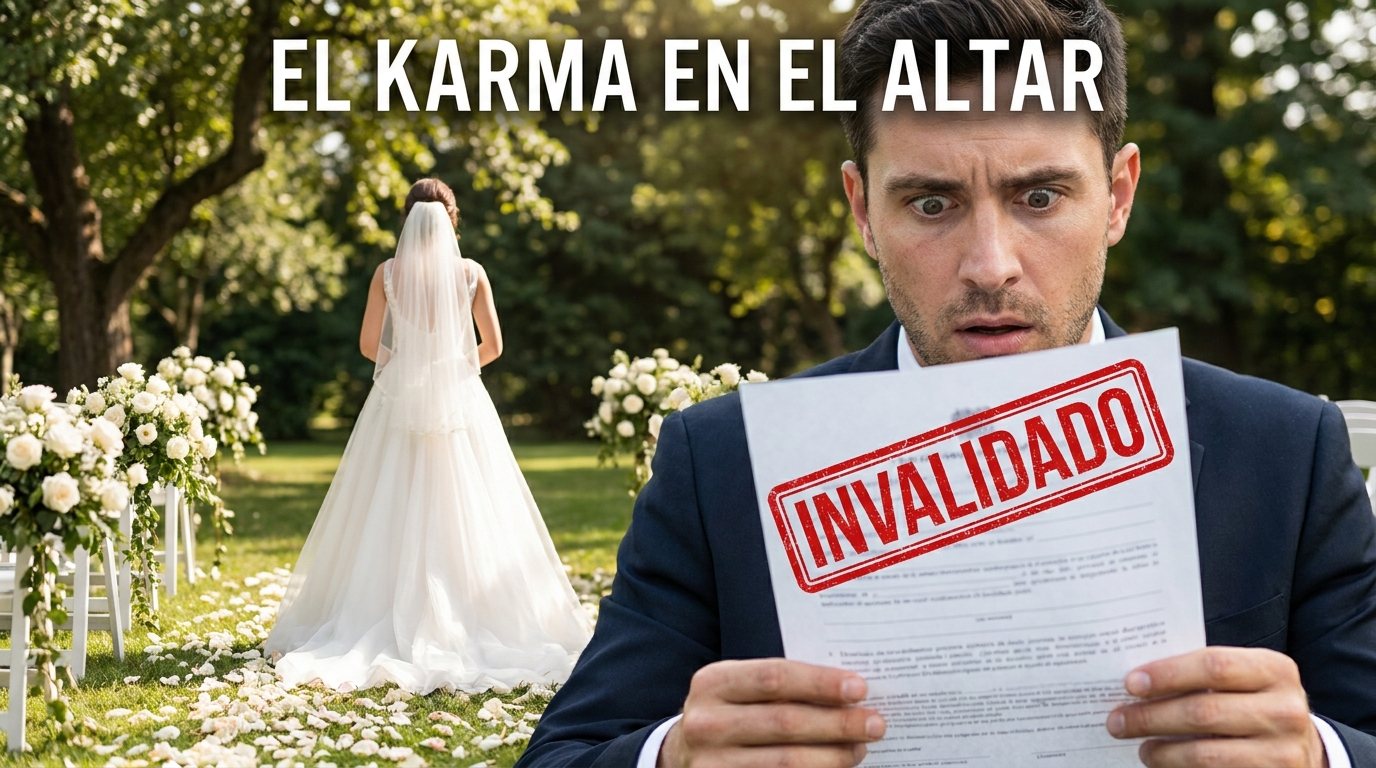 El peor giro en el altar: El documento secreto que arruinó la traición de un novio interesado