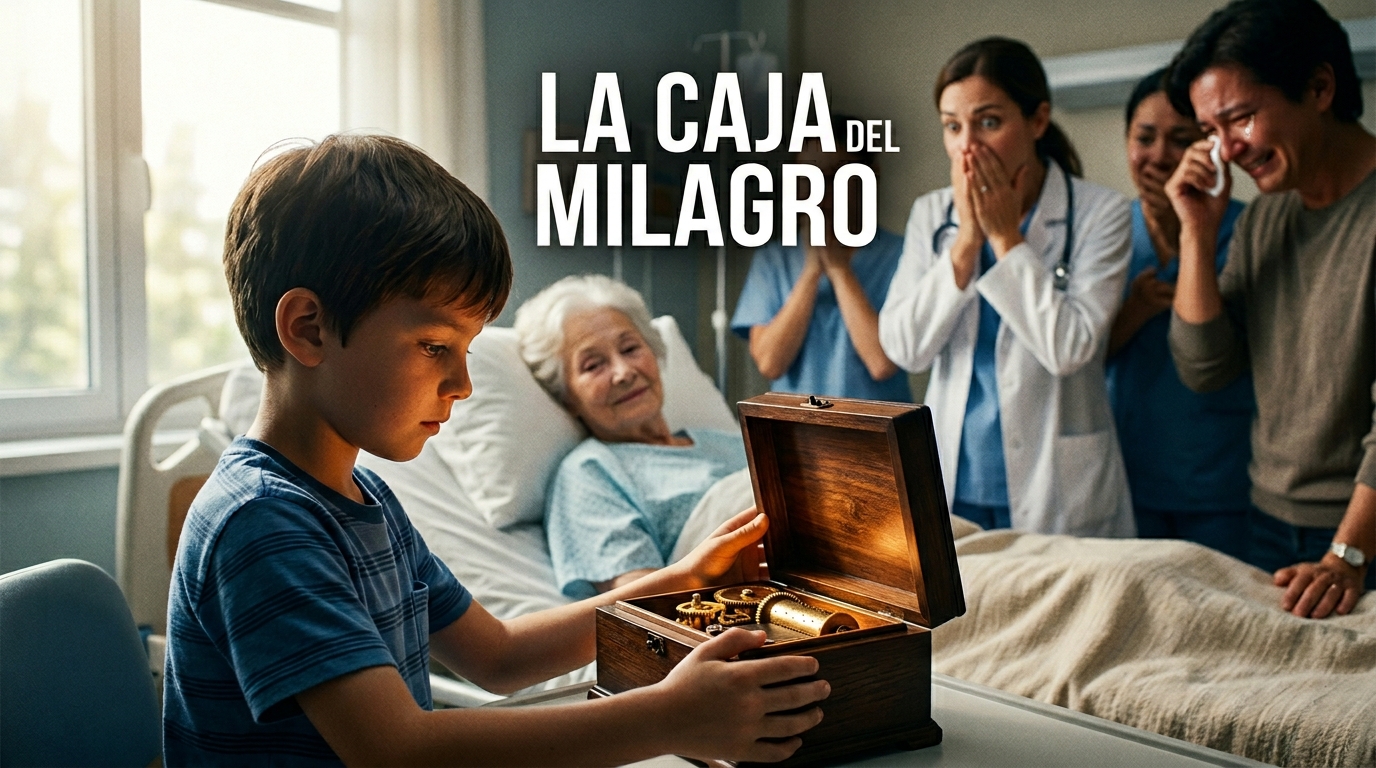 Los médicos la daban por perdida, pero su nieto abrió una misteriosa caja de madera y desató un milagro en el hospital.