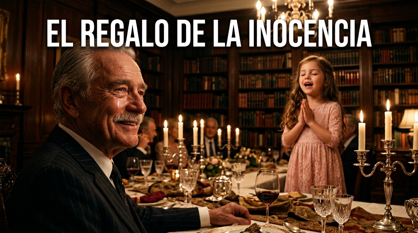 «Nadie debería estar solo hoy»: El tierno canto de una niña que conmovió a un millonario y cambió su destino para siempre.