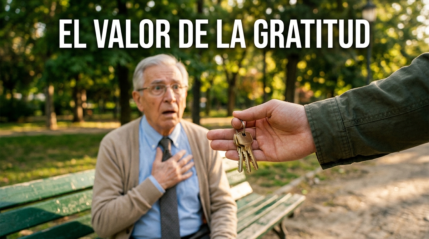 La mejor inversión de su vida: El emotivo regalo de un joven agradecido a un anciano solitario.