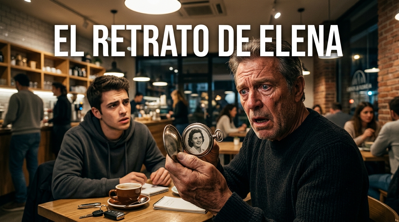 «Tu mamá se llamaba Elena?»: El escalofriante secreto familiar que un anciano reveló en pleno café.