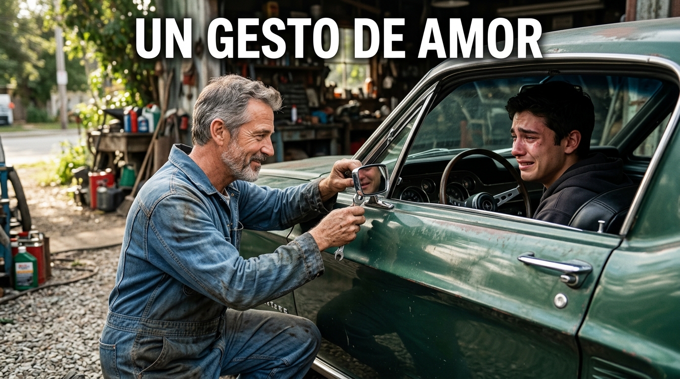 «Cuidar a tu madre ya paga todo»: El noble gesto de un mecánico que da la vuelta al mundo