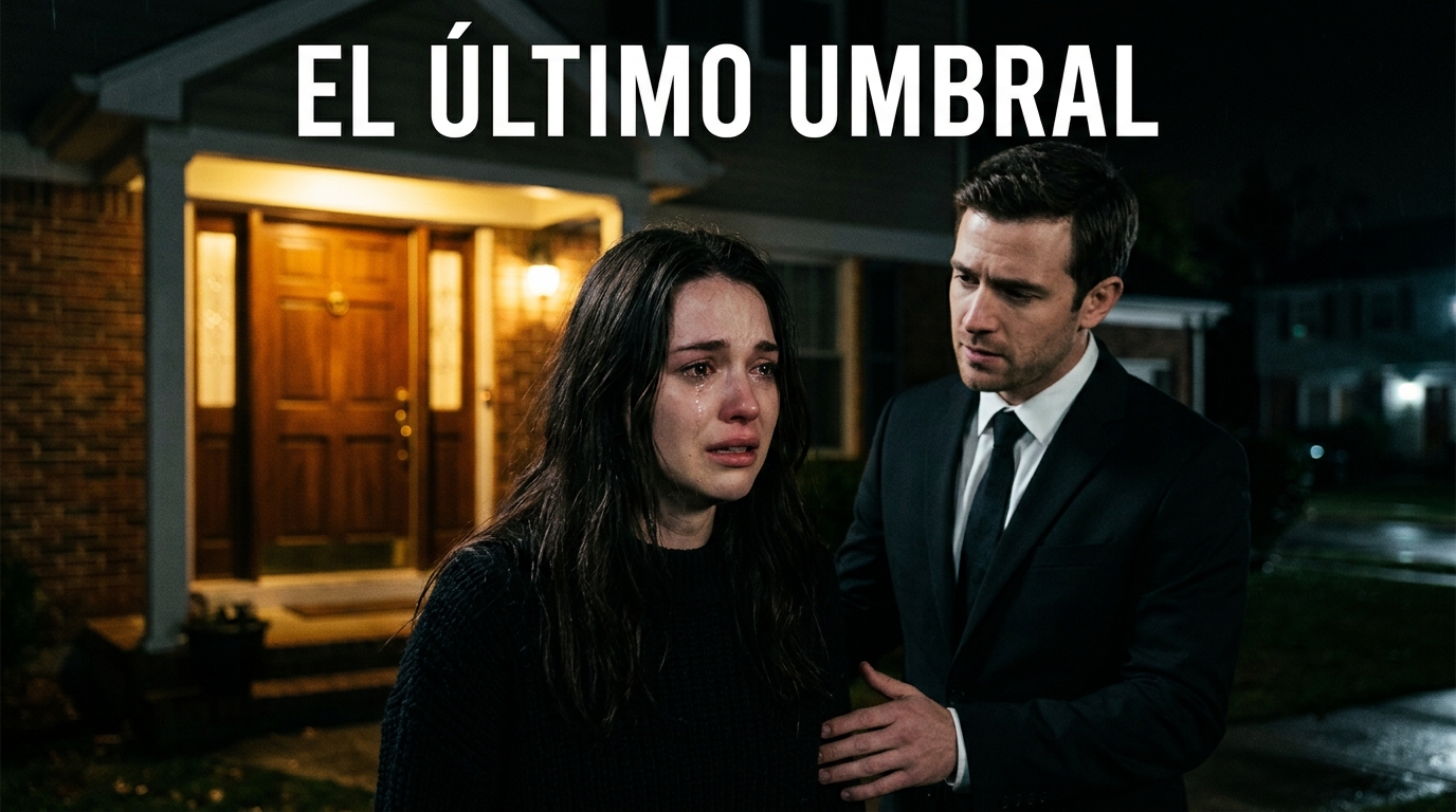 No tenía el valor para cruzar la puerta trasera en su peor noche de luto, hasta que un apoyo inesperado la tomó del brazo.