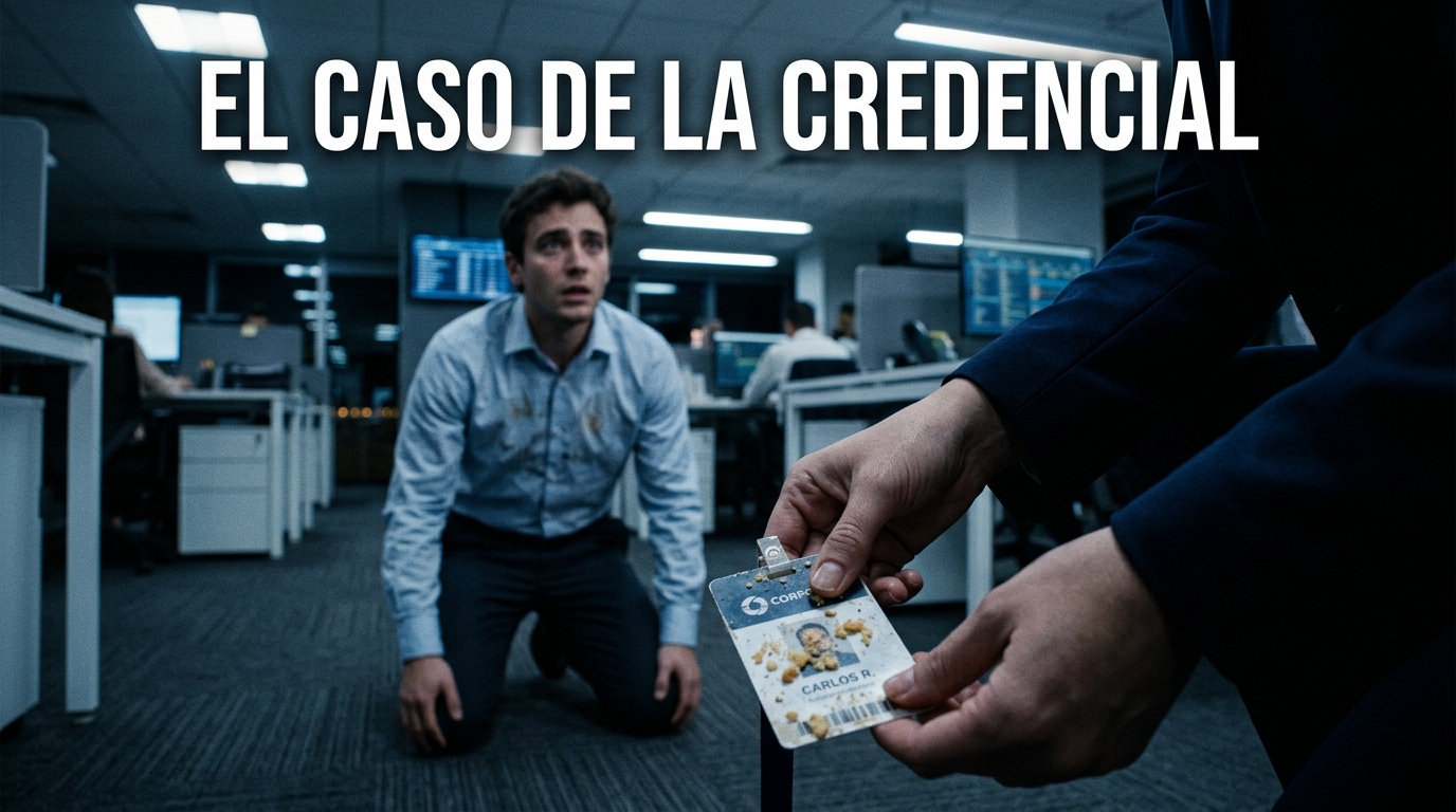 Intentó humillarlo tirando su comida al suelo, pero lo que cayó del plato desató un misterio corporativo.
