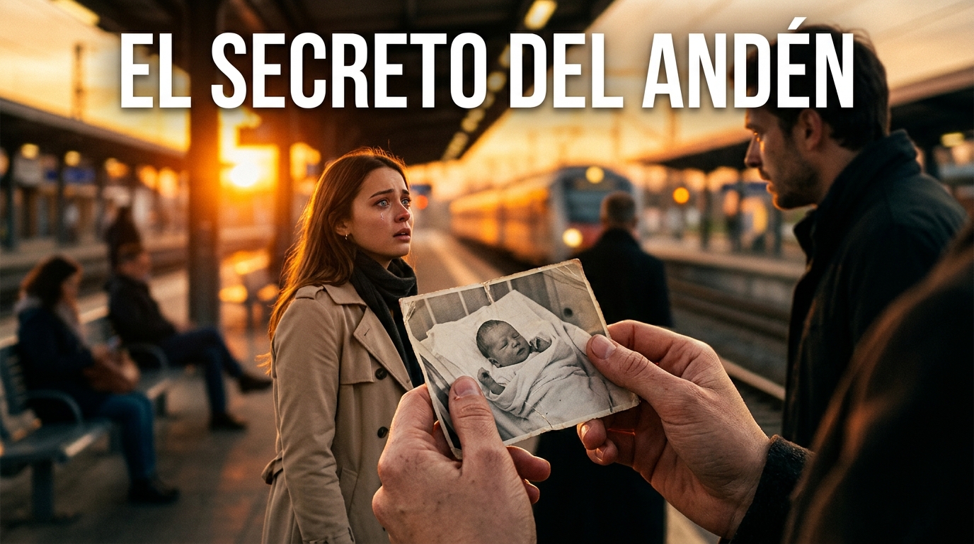 Se reencontraron tras años en la estación de tren, pero una fotografía reveló el secreto más oscuro de sus familias.