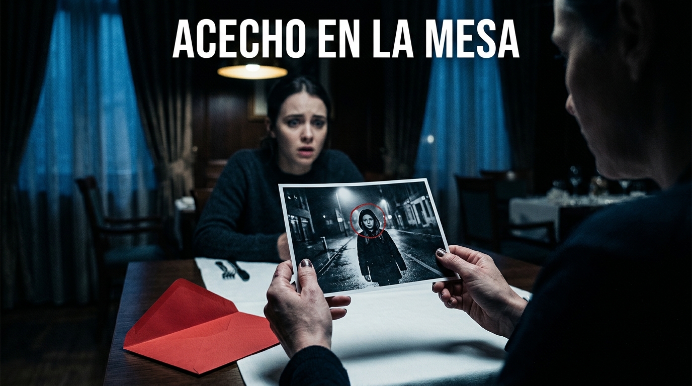 Acecho en la mesa: El impactante giro de suspenso psicológico que aterrorizó a las redes.
