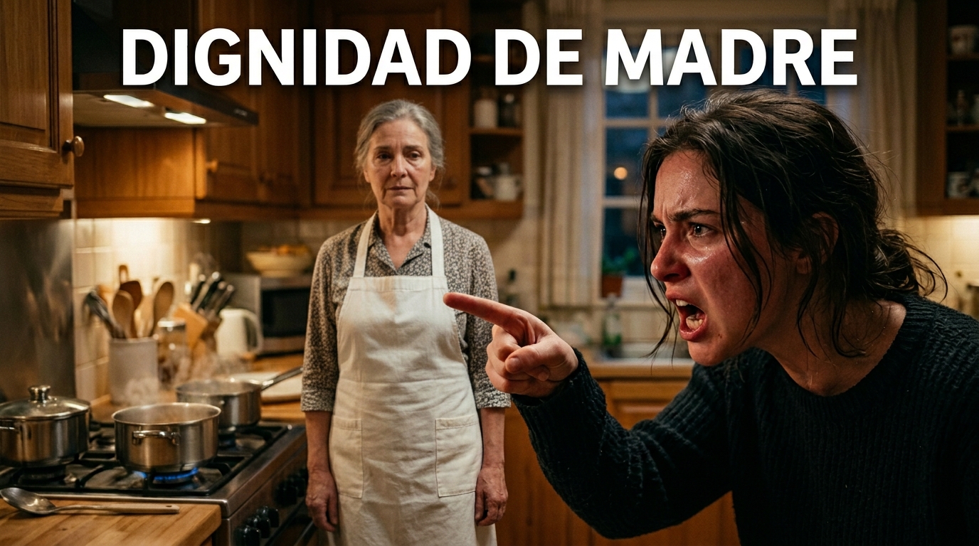 «Esta es mi casa y no soy tu sirvienta»: El límite definitivo de una madre cansada de la soberbia de su hija.