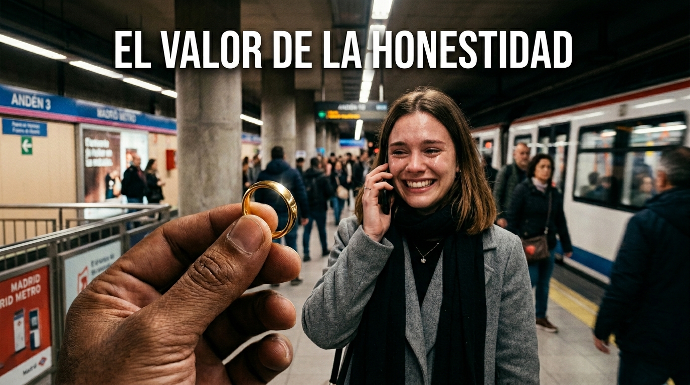 El valor de la honestidad: Perdió su objeto más preciado en el transporte público y un extraño le devolvió la sonrisa.