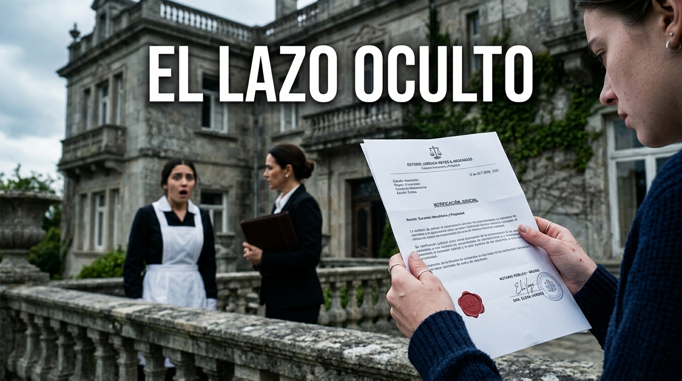 Le entregaron las llaves de una mansión abandonada y el nombre en el testamento reveló un secreto de sangre.